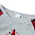 thumbnail image 4 of Meihuid Matching Family Pajamas Sets Christmas PJ's Letter Print Top and Plaid Pants Jammies Sleepwear, 4 of 6