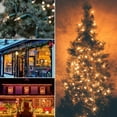 thumbnail image 5 of Chrsitmas light 100-Count Clear White Christmas Light Set Green Wire Lights for Christmas Decorations, Holiday, Party, Home, Indoor or Outdoor Decorations 21ft, 5 of 7