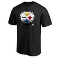thumbnail image 2 of Men's Black Pittsburgh Steelers Midnight Mascot Team Logo T-Shirt, 2 of 3