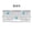White Korean, variant on Mini Wireless Foldable Keyboard Supports 3 Devices With Stand Charging Wireless Bluetooth Keyboard Multilingual Ipad Keyboard