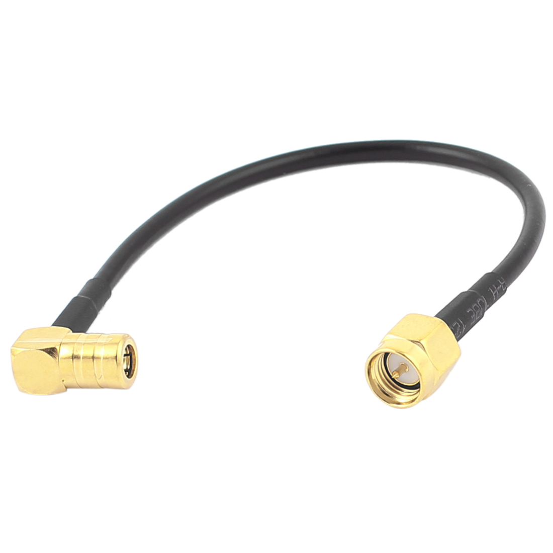 SMA-J Female to BNC-KY Male RG174 Coaxial Cable Pigtail 15cm