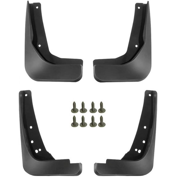 A-Premium Mud Flaps Splash Guards Compatible with Audi A3 A3 Quattro 2015-2019 Rear and Front Only Fit Sedan 4-PC