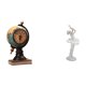 thumbnail image 1 of Figura De Bailarina Moderna Con Forma De Globo Terráqueo, Reloj De Mesa, Adorno Artístico Para Estantería, Oficina, Chimenea, Dormitorio, Armario, Entrada. Escultura, 1 of 8
