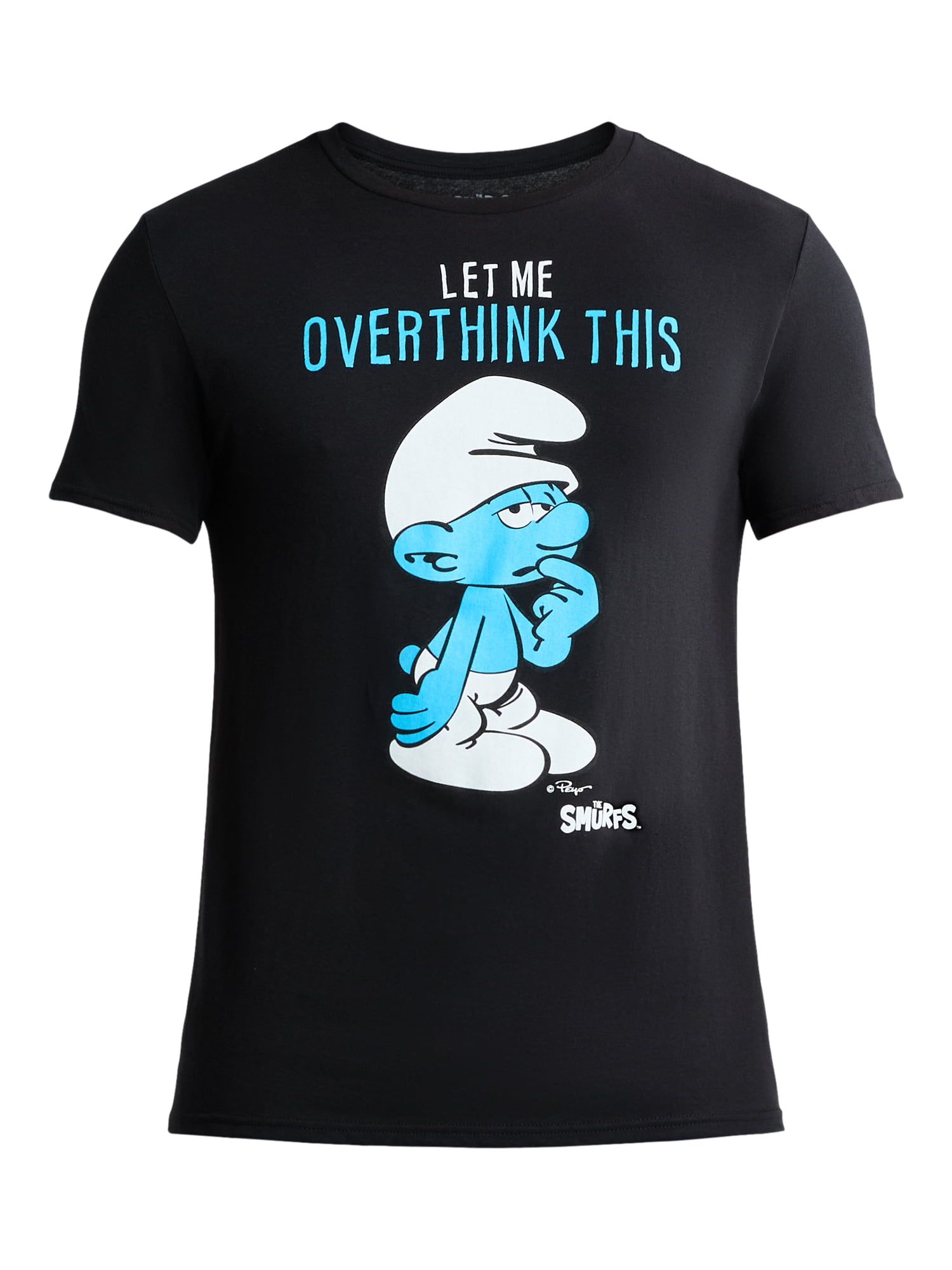 Smurfs Men’s & Big Men's Cotton Graphic Tee with Short Sleeves, Sizes S-3XL