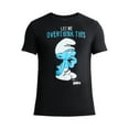 thumbnail image 3 of Smurfs Men’s & Big Men's Cotton Graphic Tee with Short Sleeves, Sizes S-3XL, 3 of 5