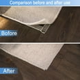 thumbnail image 4 of shiyou-Rug Tape Pad, Rug Anchors Carpet Hook and Loop Non-Slip Mat Anti-Skid Stickers (10PCS, White), 4 of 4