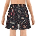 thumbnail image 5 of joogoo Guitar Skull Player Boys Swim Trunks Beach Swimsuit Shorts Boxer 7Y, 5 of 8