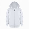 thumbnail image 3 of zuwimk Toddler Fleece Jacket - Weather Resistant Polar Fleece Lined Full Zip Boys Winter Coat - Cozy Hooded Kids Winter Jacket(18-24 Months,White), 3 of 8