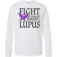 thumbnail image 3 of Inktastic Fight Against Lupus with Butterfly Long Sleeve T-Shirt, 3 of 5