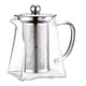 thumbnail image 1 of Tetera de vidrio de borosilicato con coladores de té Tetera con infusor extraíble Té 450ml, 1 of 7