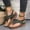 Green, variant on Patlollav Womens Ladies Flip-Flops Wedge Heel Slippers Sandals Casual Flip Flops Woman Shoes
