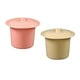 thumbnail image 1 of Orinal de Escupidera Portátil de 2 Piezas Ligero para Hombres Y Mujeres rosa y café Salvador Escupidera Orinal Orinal, 1 of 10