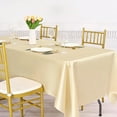 thumbnail image 3 of Satin Large Tablecloth Bright Smooth Solid Color Table Cover Wedding Christmas Banquet Anniversary Party Home Table Decor, 3 of 10