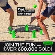 GoSports Slammo Outdoor Game Set - Beach Lawn Game Set - Includes 3 Balls, Carrying Case and Rules