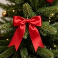 thumbnail image 3 of HWRETIE Satin Bow Decorations 10-Pack,15X125Cm Ribbon Bows for Gift Wrapping,Party,Wedding,Christmas Tree, 3 of 6