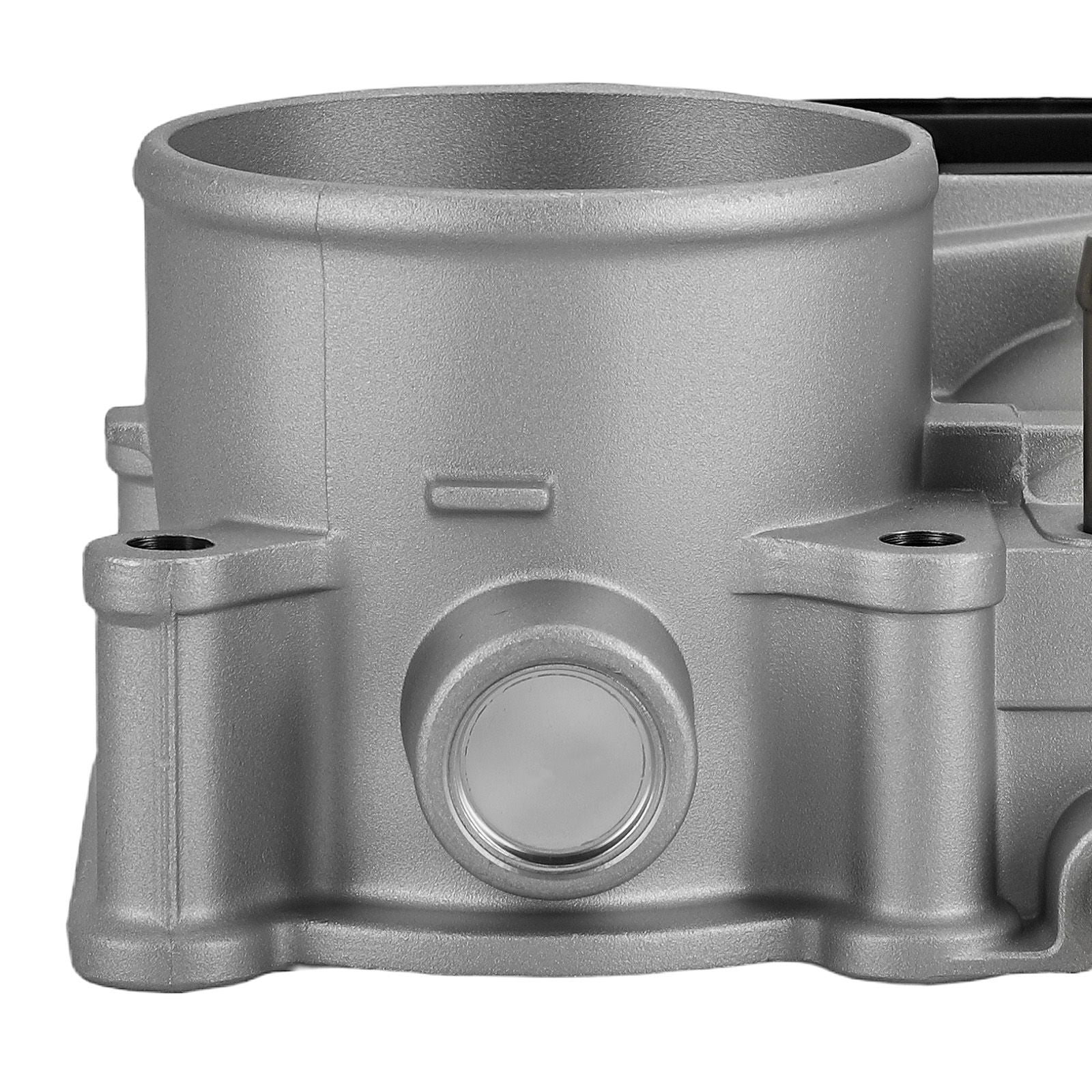 Electrical Throttle Body with Sensor for Suzuki Grand Vitara 2.4L 2009-2022, Escudo 2005-2017, 60mm Bore, Aluminum Silver, OEM 13400-78K00 1340078K00, Fuel Injection Intake System