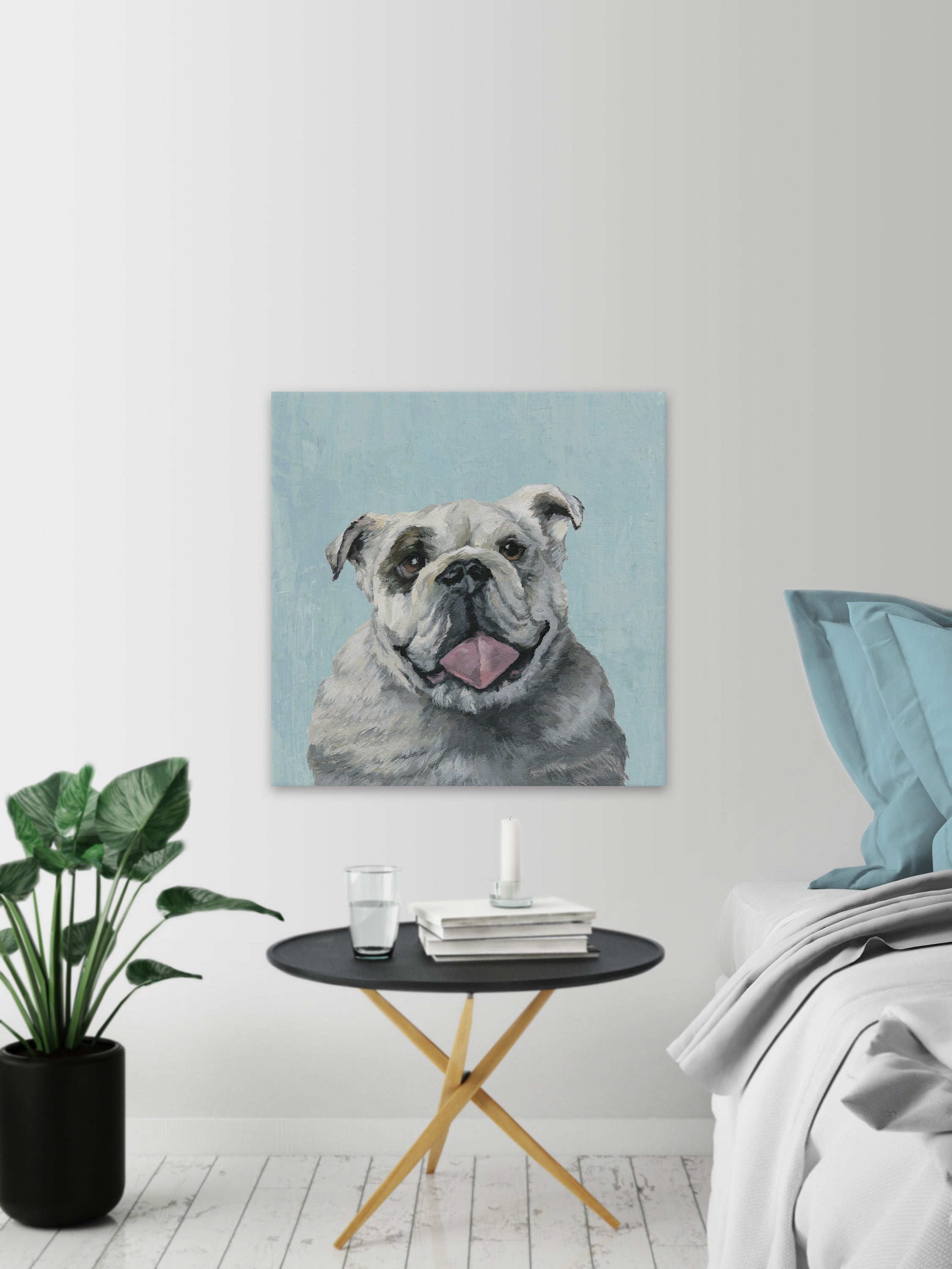Marmont Hill "Persuading Look" Painting Print on Wrapped Canvas