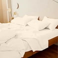 thumbnail image 2 of Kotton Culture 1000 TC Bed Sheets 4 Piece 15" Inch Deep Pocket Sheet Set (Ivory, King), 2 of 4