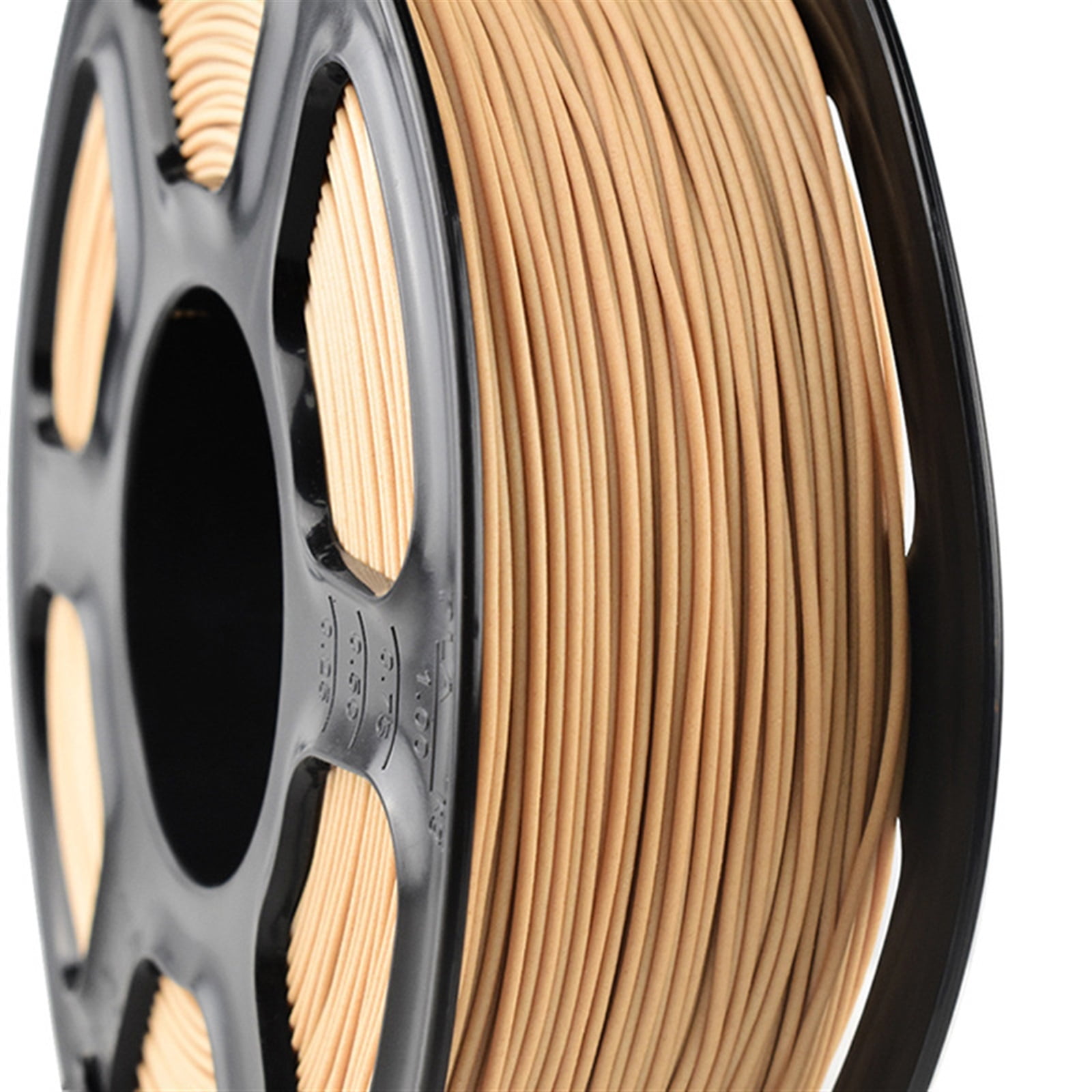 Wood 3D Printer Filament PLA Filament 1.75mm Matte Dimensional Accuracy +/- 0.03mm 1kg Spool for 3D Printing