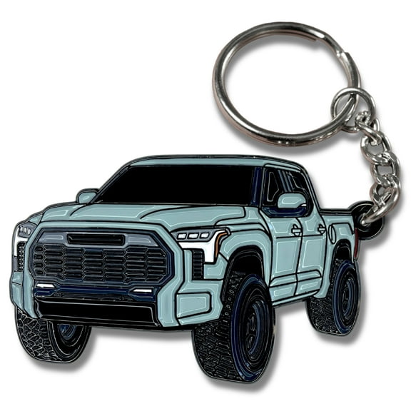 Accessories Metal Tundra Keychain 2024 2023 - Key Ring Fob Cover Ring Key Chain Toy Gift Truck