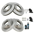 thumbnail image 2 of TRQ Brake Pad & Rotor Kit Ceramic Front & Rear w/Chemicals BKA16352 Fits select: 2007-2012 KIA SEDONA, 2007-2008 HYUNDAI ENTOURAGE, 2 of 6