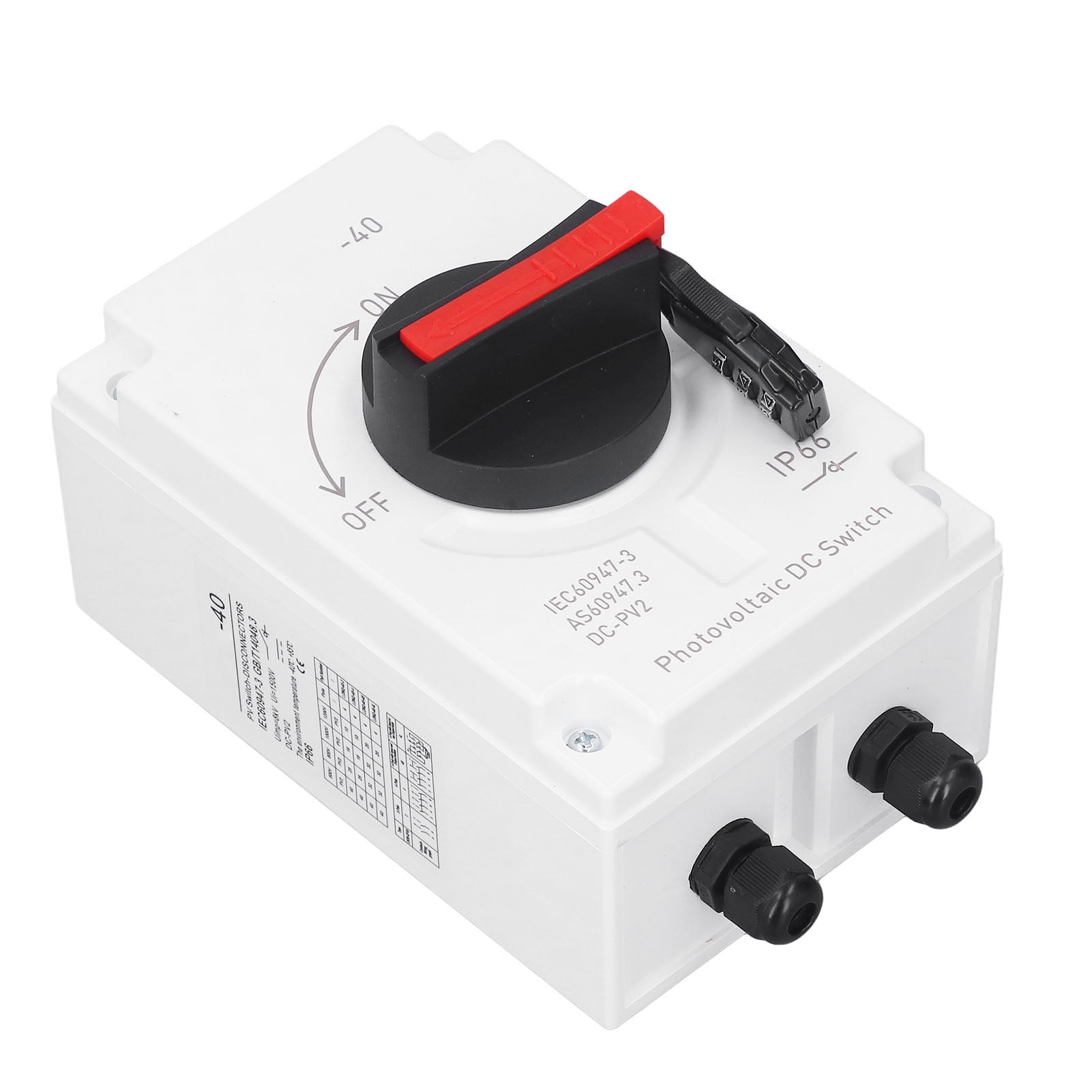 Photovoltaic Isolator Switch, Solar PV Disconnect Switch Arc