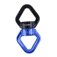 thumbnail image 2 of thinson Safety Swivel Rope Connector Device for Climbing Aerial Dance Black Blue, 2 of 6