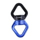 thumbnail image 1 of Greeniant Dispositivo de conector de cuerda giratoria de seguridad para escalada danza aérea negro azul Escalada, 1 of 1