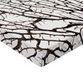 thumbnail image 2 of Ambesonne Coral Fitted Sheet, Cracked Branch Brown, Twin XL Size, Beige, 2 of 3