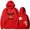 Red, variant on Tbopshirt Hoodies for Women,Plus Size Essential Crewneck Hooded Sweatshirt Fashion Women Casual Hooded Slim Zipper Fleece Sweater Coat