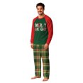 thumbnail image 4 of Lvotionpl 2026 Family Christmas Pajamas Matching Sets, Match Family Christmas Pjs Long Sleeve Top & Pants Set Matching Holiday Family Pajama Xmas Sets, 4 of 5