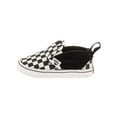 thumbnail image 3 of Vans Infant Checker Slip-On Black/True White Crib Shoes, 3 of 5