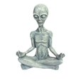 thumbnail image 2 of Outdoor Space AlienOrnaments Garden Resin Statue Figurine Home Decoration Garden Yard Decoration Out, 2 of 5