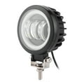 thumbnail image 2 of Luz de trabajo LED 6000K 30W Lámpara de ojos de ángel redonda impermeable para automóvil ATV Barco Vehículo todoterreno (luz blanca fría) Jadeshay  A, 2 of 8