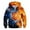 Orange, variant on lnmuld Kids Coats Boys Zip Up Hoodies Kids 3D Graphic Hoody Sweatshirt Zipper Pullover with Pockets Size:5-6 Years