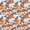 Orange, variant on Manfei Minimalism Camouflage Shower Curtain 72Wx72L, Contemporary Art Camo Shower Curtain 72Wx72L, Gray Pink