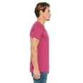 thumbnail image 3 of Bella Canvas Men`s 3001c, S, Berry, 3 of 3
