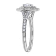 thumbnail image 6 of 14K White Gold 1-1/2 cttw. Certified Diamonds Round-cut Halo Engagement Ring by Hollywood Hills Jewelers, 6 of 6