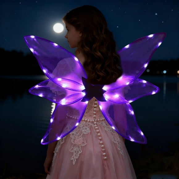 Hearth & Gear Light Up Fairy Angel Prop For Photography Stage Performance And Halloween Party Cape Men Winter Boudoir Props Destiny 2 Merchandise Cape Men No Hood Capes Winter Kuchen Tailcoat Hoodie