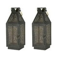 thumbnail image 2 of Exhart Environmental Systems 241424 16 in. Four Seasons Metal Filigree Lantern, 2 of 4