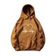thumbnail image 1 of Gibobby Sudadera larga con cremallera Sudadera informal de color sólido con capucha y bolsillos con estampado de amor para mujer （Marrón， XXXL), 1 of 3