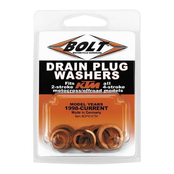 DPW.KTM Bolt Drain Plug Washers 2/4 Stroke Models Ktm