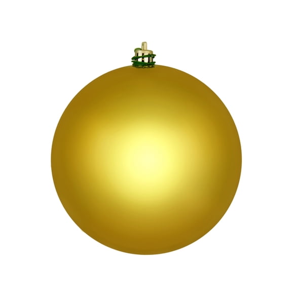 Vickerman 4.75" Medallion Shiny Ball Ornament, 4 per Bag