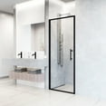 thumbnail image 5 of Vigo VG6079CHCL3276 Astoria 76" High X 32" Wide Pivot Framed Shower Door - Chrome, 5 of 7