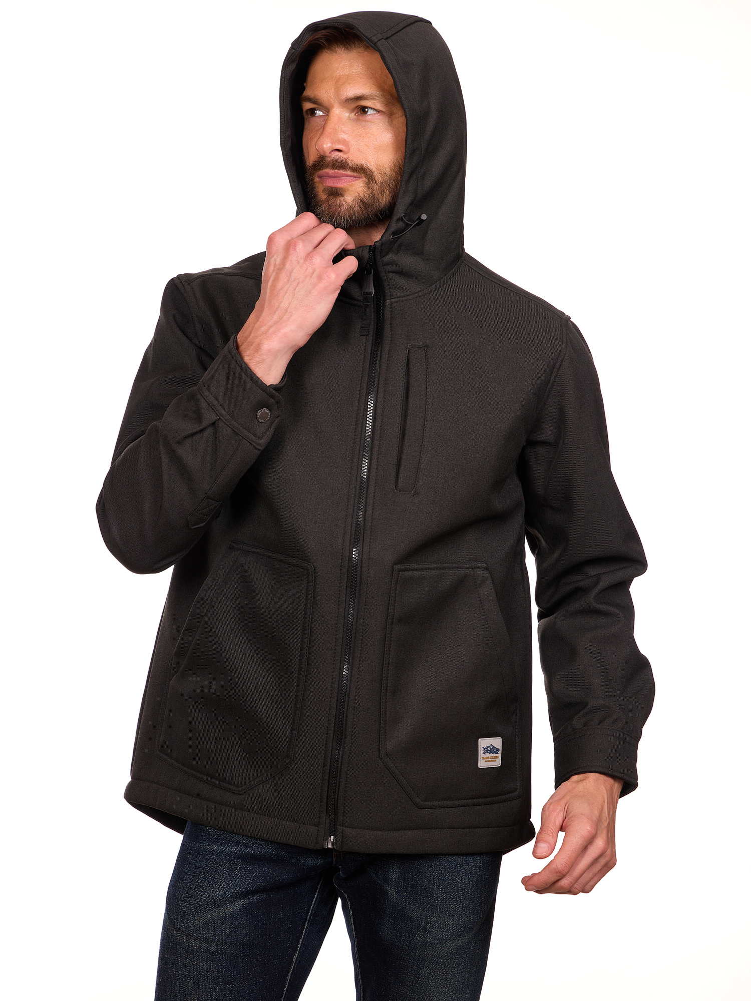 Bass Creek Outfitters Men's Twill Softshell Jacket photo 6