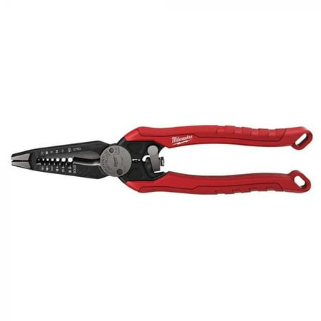 Milwaukee 48-22-3078 7-in-1 Electricians High-Leverage Combination Wire Stripper Pliers