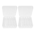 thumbnail image 2 of KAKOWELY automatic chalk clips 10pcs Clear Plastic Chalk Holders Adjustable Chalk Clips For Teachers Classroom And Office Use Practical Chalk Accessories For School Supplies, 2 of 5