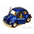 thumbnail image 2 of 1967 Volkswagen Classic Beetle, Blue - Kinsmart 4026D - 3.75" Diecast Model Toy Car (Brand New, but NOT IN BOX), 2 of 2
