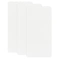 thumbnail image 1 of Uxcell 3-Pack Parches de Reparación de Poliéster, 7.9 x 3.9" Parches de Reparación de Tela Autoadhesivos para Sofás, Blanco, 1 of 1