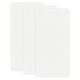 thumbnail image 1 of Uxcell 3-Pack Parches de Reparación de Poliéster, 7.9 x 3.9" Parches de Reparación de Tela Autoadhesivos para Sofás, Blanco, 1 of 1